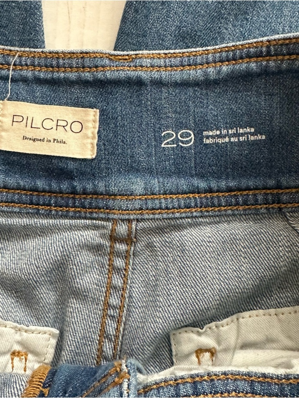 Anthropologie Pilcro Wide Leg Crop Jeans Size 29 - Picture 9 of 14